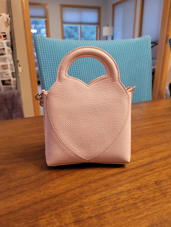 Tiffany & Co. Pink Heart Mini Bag With Charms - Picture 2 of 4